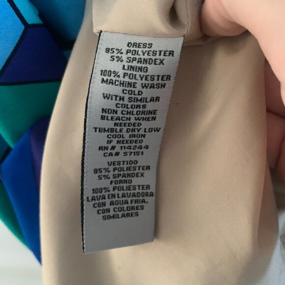 Geometric Shift Cocktail Dress - Picture 6 of 6